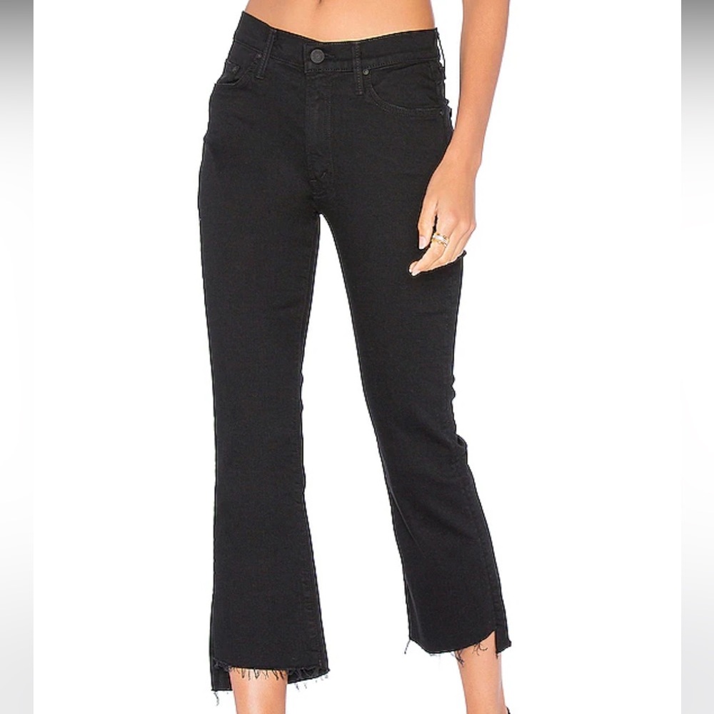 Mother Insider Crop Step Fray in Not Guilty